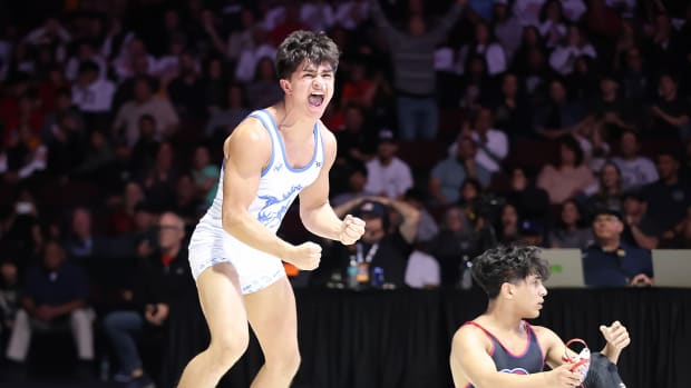 2024 CIF State Wrestling Championships finals ceremonies February 24, 2024 Photo-Joe Bergman33022420246 (6)